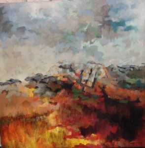 "Paarl Mountain Landscape II"