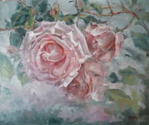 "Pink Garden Rose"