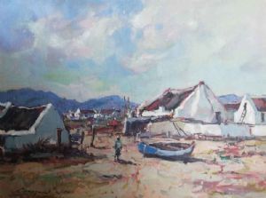 "The Fisherman Village Scene"