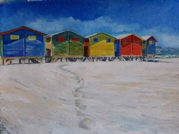 "Muizenberg Beach, Cape Town"