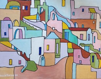 "Greek Island Impression in Colour"