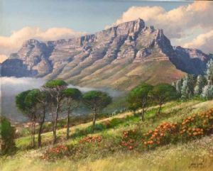 "Table Mountain From Signal Hill 2"
