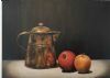 "Copper Kettle with Fruit"