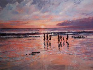 "End of the day Blouberg strand"
