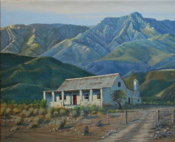 "Klein Karoo Mountain View"