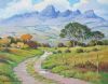 "Helderberg after a Winter Shower"