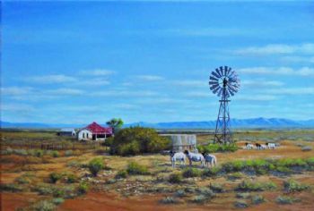 "Karoo Sheep Farm"