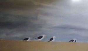 "Seagulls Resting"