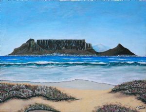 "Table Mountain and Sea"