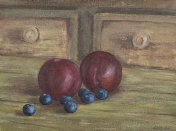 "Blueberry Still Life"