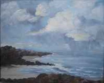 "Storm Approaching from the Sea"