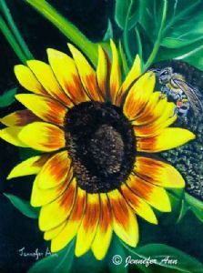 "The Bee & The Sunflower"
