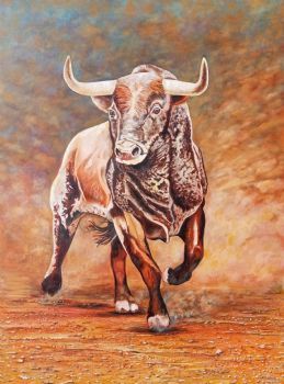 "Charging Bull"