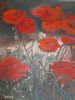 "Moody Redpoppies in the Dark"