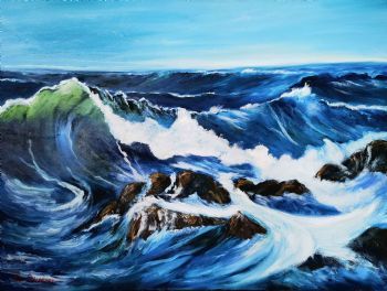 "Stormy Sea"