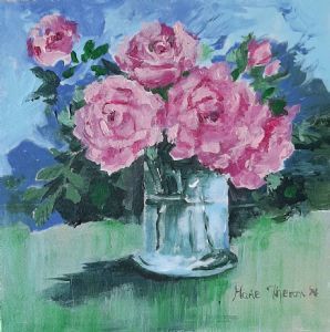 "Gentle Pink Roses"