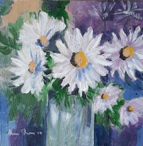 "Bright and White Daisies"