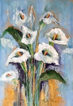 "Arum Lilies 1"