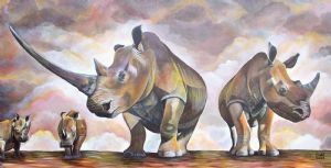 "White Rhinos 2"