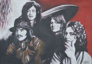 "Led Zeppelin (portraits)"