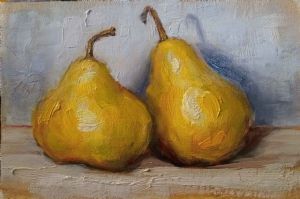"Pair of pears ii"