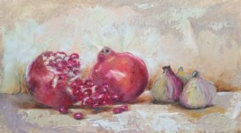 "Pomegranates & 3 Figs"