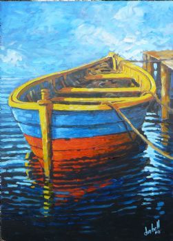 "Old Fishing Dinghy"