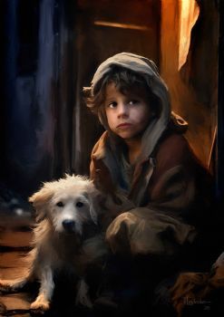 "Boy and his dog"