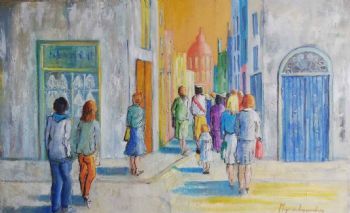 "Morning in the city"