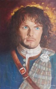 "James Fraser from the series Outlander "