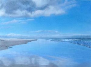 "Beach at False Bay"