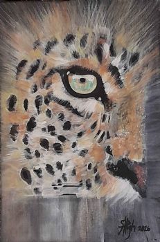 "Leopard in Focus"