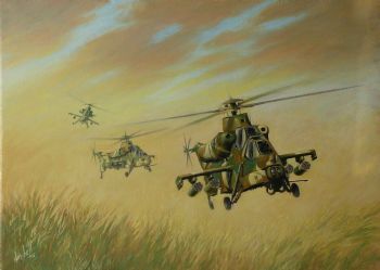 "Saaf Denel Rooivalk Attack Helicopter"