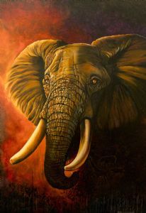 "African Elephant - Silent Dominion"