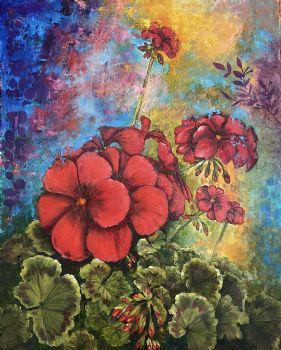 "Geranium Fiesta"