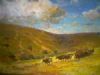 "Grazing Cattle on Hills"