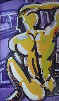 "Male Figure, Back"