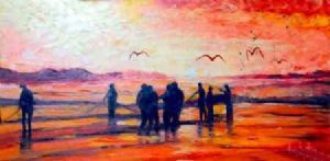 "Paternoster -Netfishers at Sunrise"
