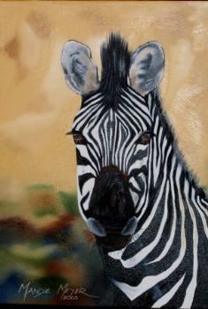 "Zebra Portrait 2"