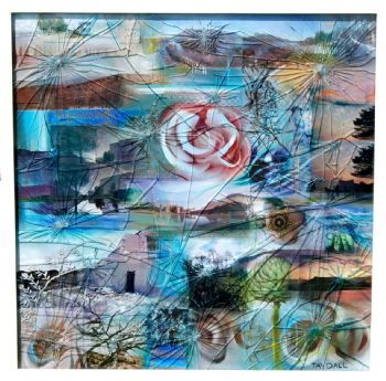 "Smashedglass Photo Rose - 3012"