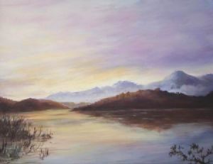 "Sunset at the Dam"