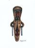 "African mask 5 (set of 2)"