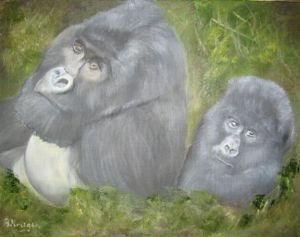 "Rwanda Mountain Gorillas"