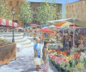 "Spring Market - Carcasonne, France"