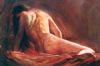 "Nude in Firelight"