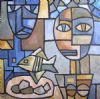 "Two Figures and a Fish"