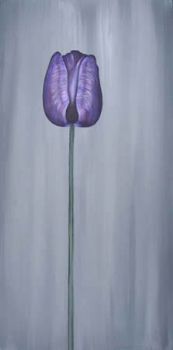 "Purple Tulip (Canvas 2 of 3)"