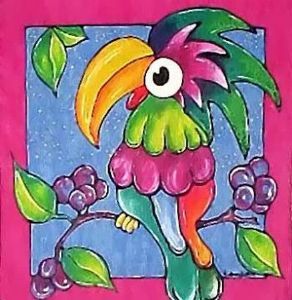 "Funky Parrot"