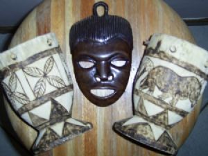 "Drums and Mask"