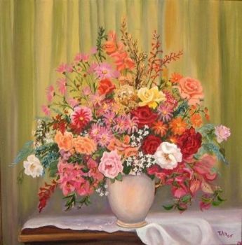 "Still life with flowers"